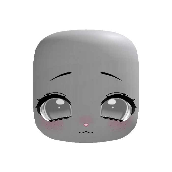 (animated) cute moe puppy eyes in grey
