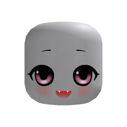 🍀Animated Happy Chibi Smile Face (Pink) thumbnail