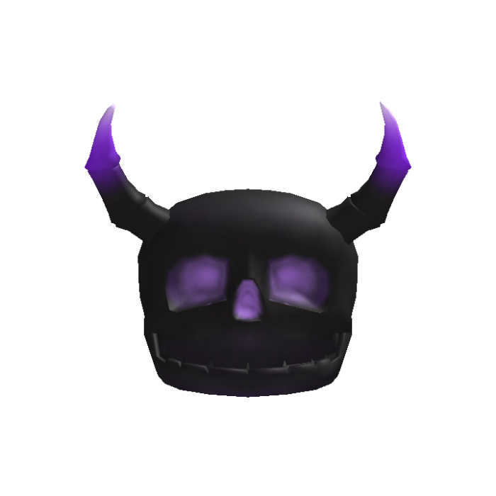 Korblox Skeleton Head Purple