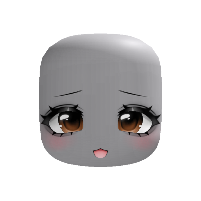 kawaii pleading puppy cute moe face brown