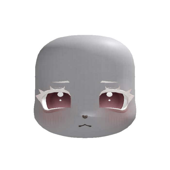 (animated) red albino kigurumi pout puppy eyes