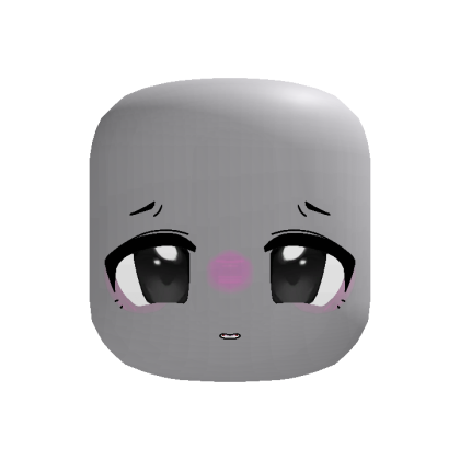 [Animated] Black Shy Blush Doll Face thumbnail