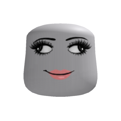 Crosseyed Woman Cheeks Face (Lashes)