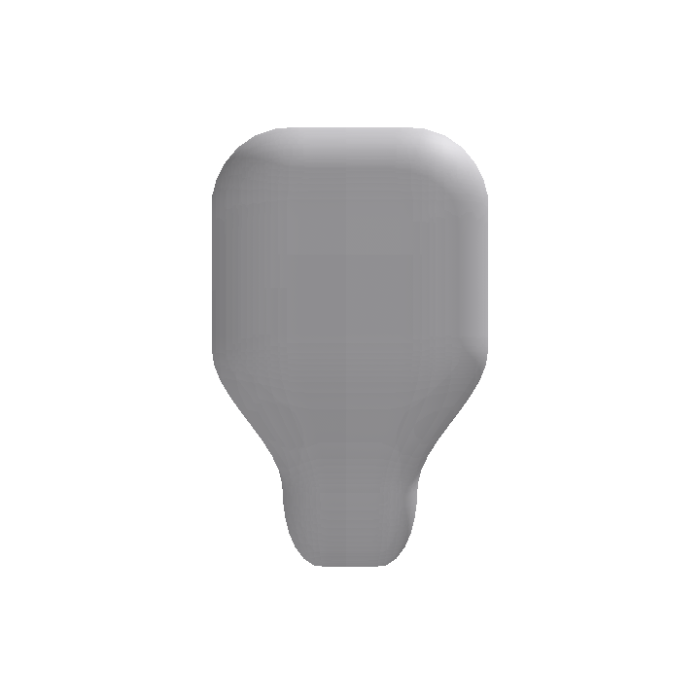 Small Faceless Mog Head [Recolorable]
