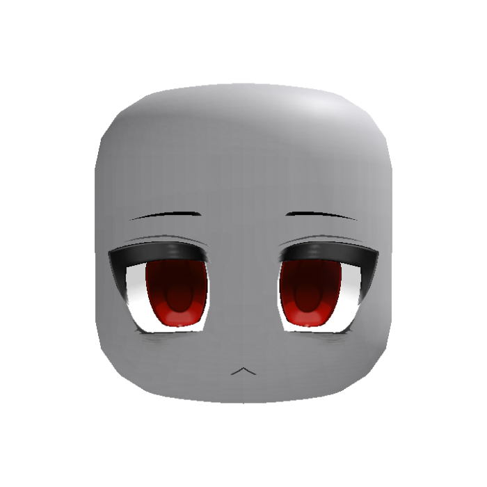 Red Cute Doll Anime Eyes