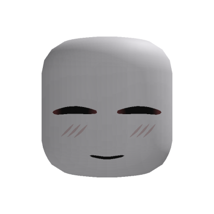 Closed Eyes Happy Blush