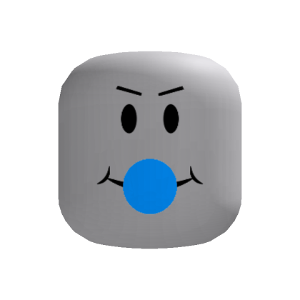 Blue Bubble Face