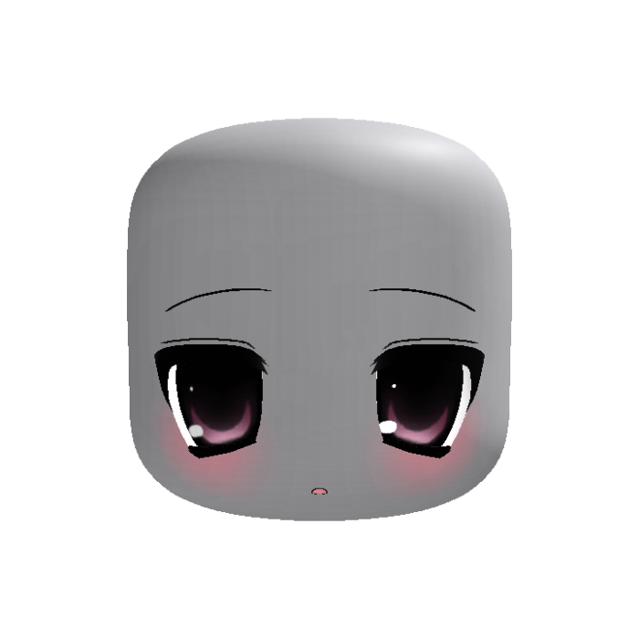 ♡ ꒰ animated purple surprised 2000's moe face ꒱ ♡