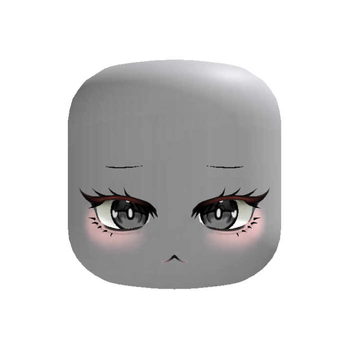 [Animated] Cute Kawaii Crying Doll E-Girl Face