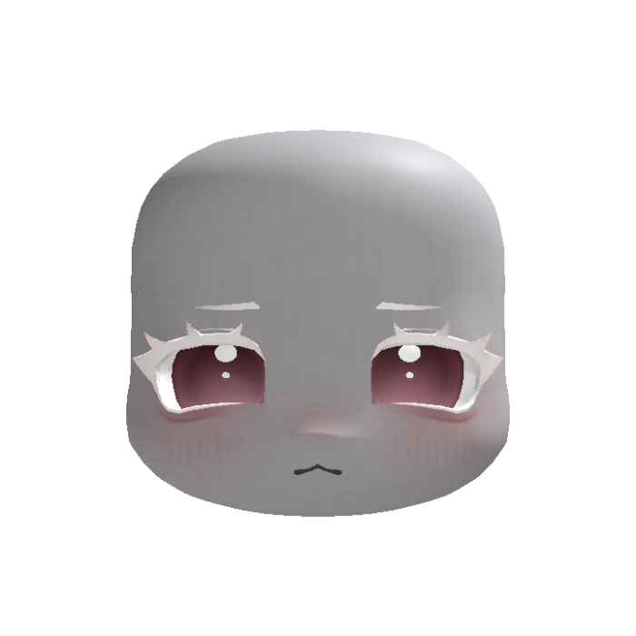 (animated) red albino chubby cheeks puppy eyes