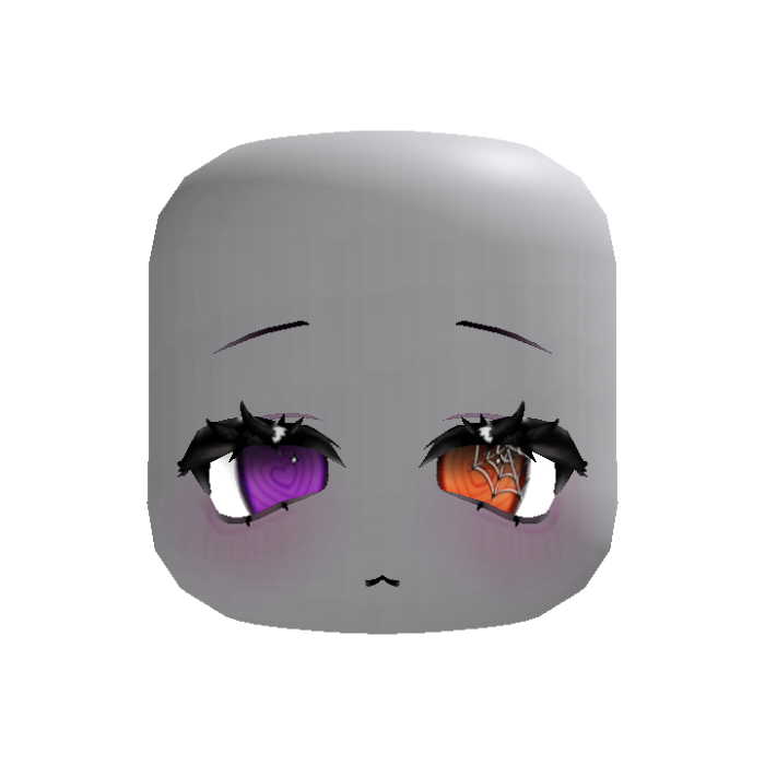 (animated) cute halloween spooky moe eyes orange