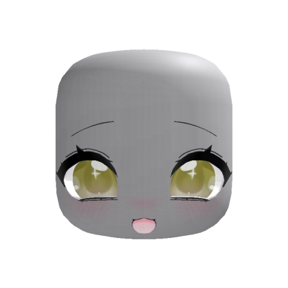 (Animated) Cute Kawaii Excited Face