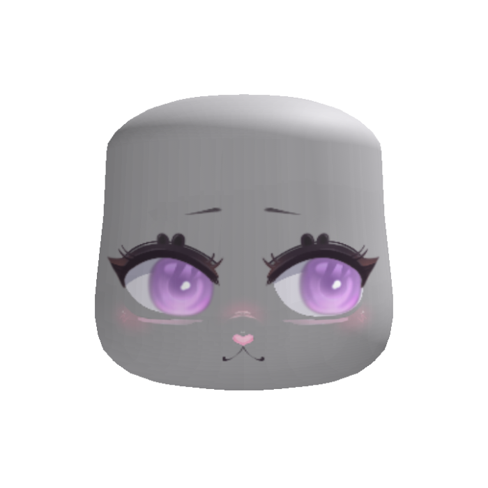 ♡🐰 doe eyed bunny in purple