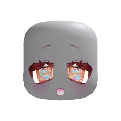 (animated) excited taiyaki anime eyes in orange