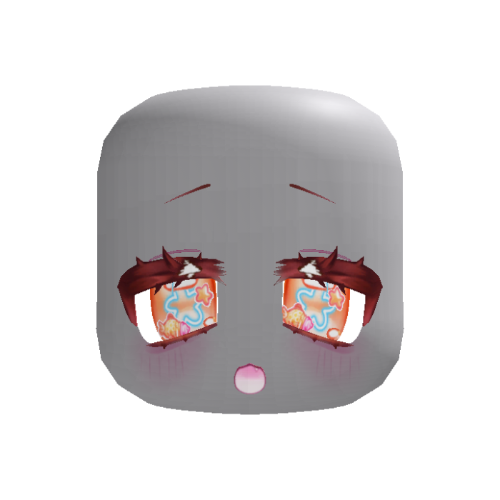 (animated) excited taiyaki anime eyes in orange