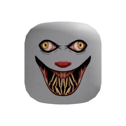 Dark Carnival Scary Clown Face - Roblox