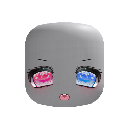 Scary Halloween Angry Cute Moe Pumpkin Pink Blue
