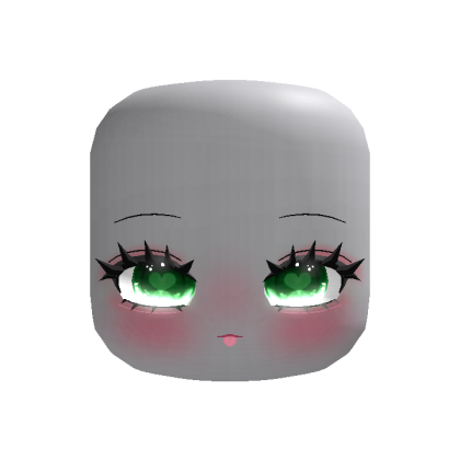 (GLOWING✨) Cute Green Emissive Dolly Eyes ୨ৎ °.