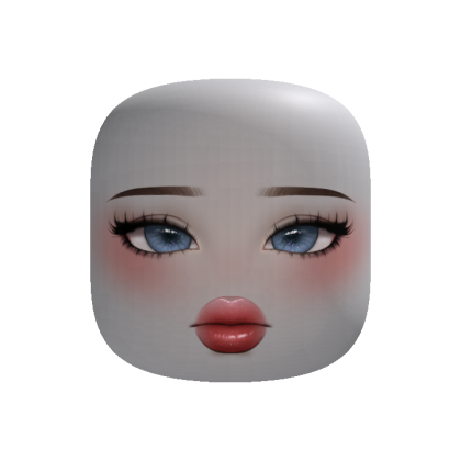 Cute and Trendy Preppy Makeup Face (Customizable)