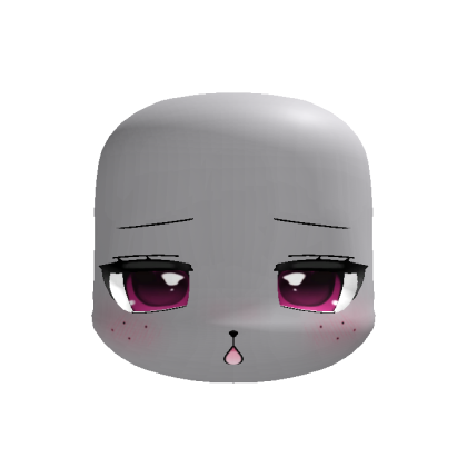 cute kawaii kigurumi puppy mutt face pink