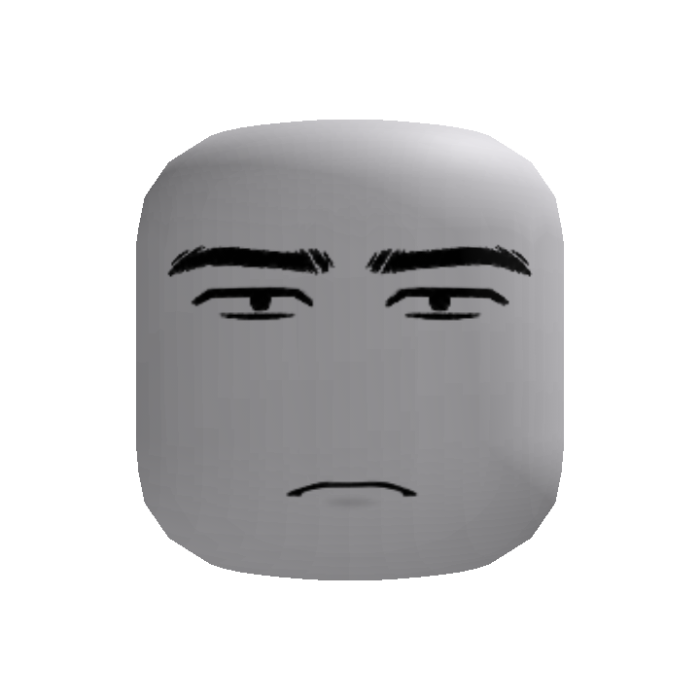 Uneasy Frown Face