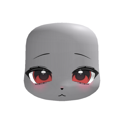 ♡ animated red kigurumi furry fursuit head