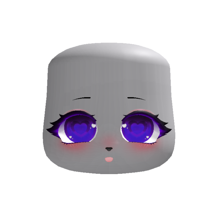 Kawaii Cutecore Violet Moon Eyes 💜