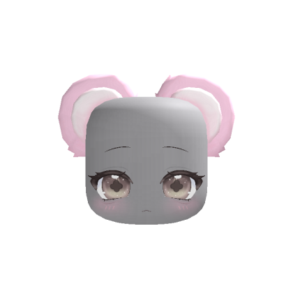 (animated) cute brown kawaii bear chibi head thumbnail