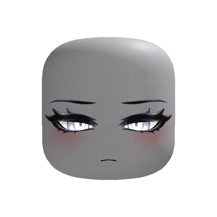 Demonic Chibi w/ Moonlit Silver Eyes