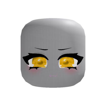 Animated Chibi Vampire Face - Roblox