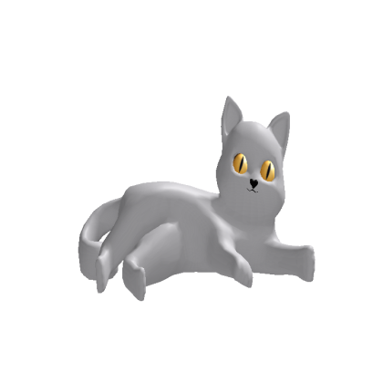 Animated Cat Ambar Eyes Head
