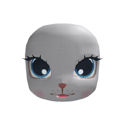 pinkie cooper puppy doll head - blue