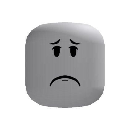 Classic Style Sad Face