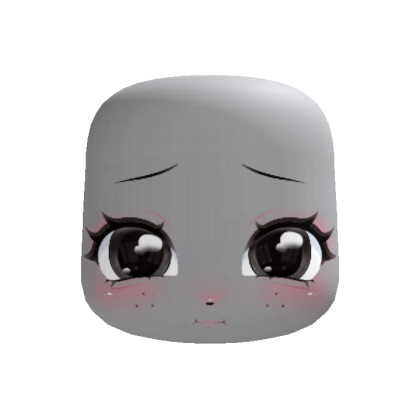 ♡ Concerned little bunny face black eyes 🐰💞