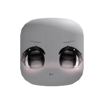 Kawaii Moe Chibi Face (Recolorable) thumbnail
