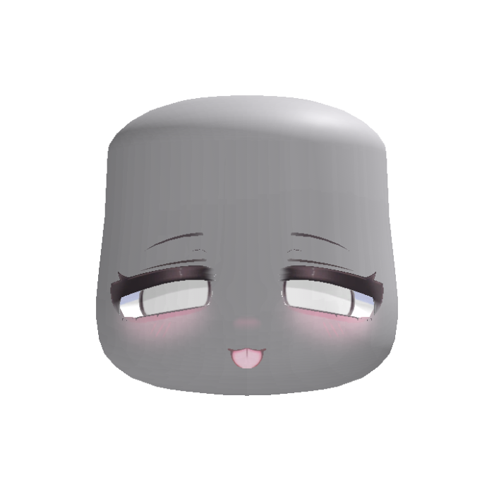 ♡ cute kawaii sleepy derp face 😴white👻