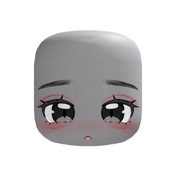 ♡ kawaii soft anime girl face ♡