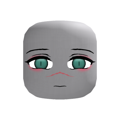 [ANIMATED] Cyan Scar Calm Face