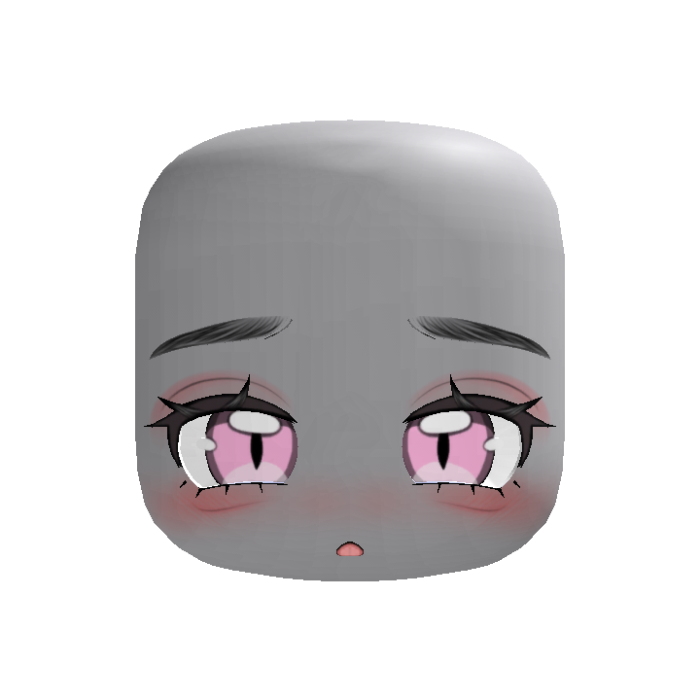 ♡ kawaii soft anime girl face ♡