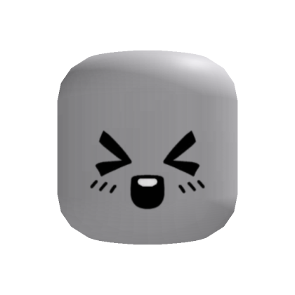 Cute Mono Face Head