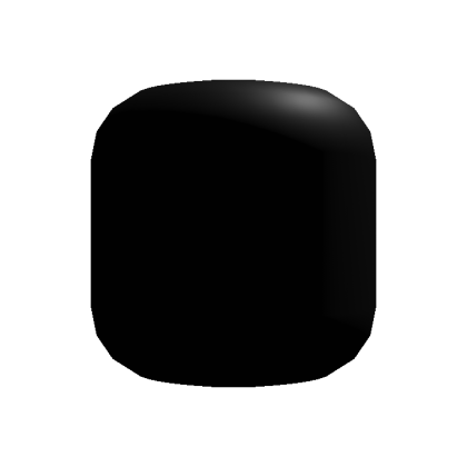Small Black Faceless Head