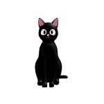 Black Cat Head
