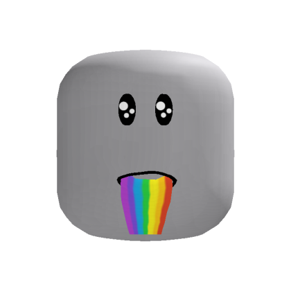Rainbow Barf Face