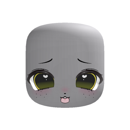 Heartful Puppy Eyes Yellow v2 (Animated)