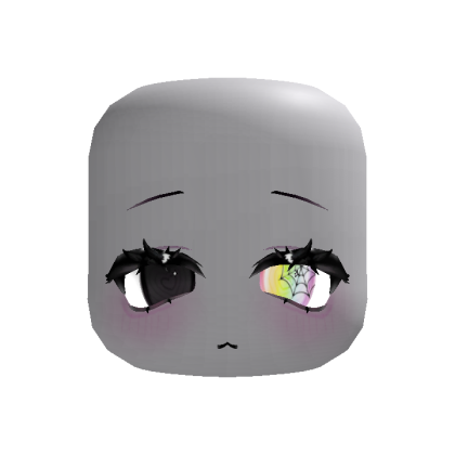 (animated) cute halloween spooky moe eyes rainbow