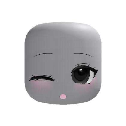 kawaii doll puppy chibi eyes face