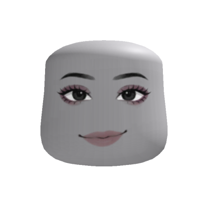 Calm Beauty Smirk Girl Face