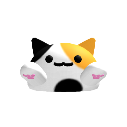 Calico Bongo Cat Head