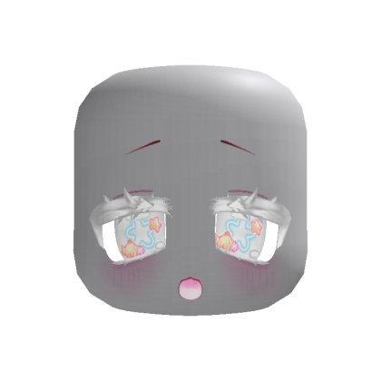 (animated) excited albino taiyaki anime eyes