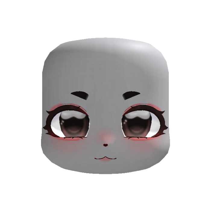 Sweet Kigurumi Puppy Chibi Face Brown (Animated)